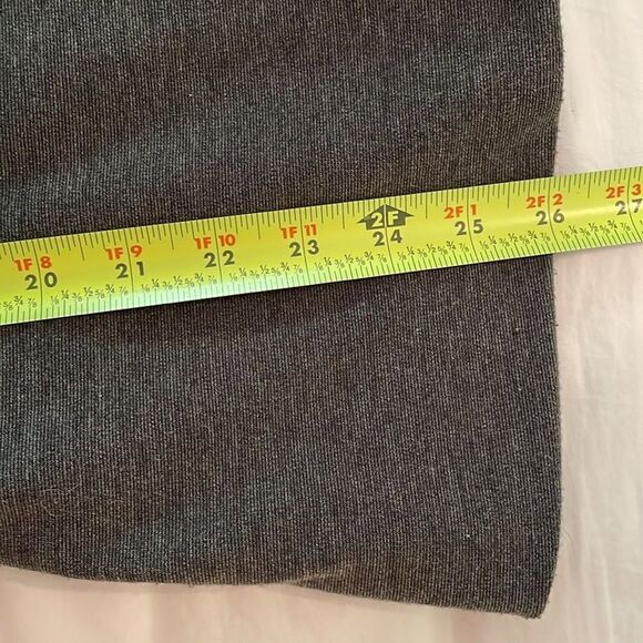 41 Hawthorn Heather Gray Knit Blazer Jacket Womens Size Medium Ruched Sleeves - Picture 7 of 10